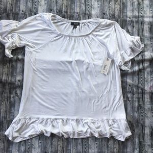 💋a.n.a. Ruffle Blouse